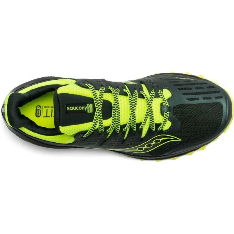 Saucony Men's Xodus ISO 3 Green/Citron-2